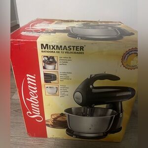 Sunbeam MixMaster Stand Mixer - Black & Silver